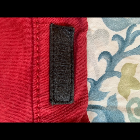 BLANK red jeans size 26 - Picture 3 of 4
